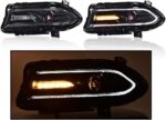 infographic for dodge charger headlight