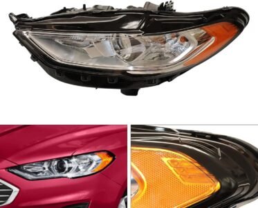 Headlight Assembly For 2017-2018-2019 & 2020 Ford Fusion Driver (Left) Side