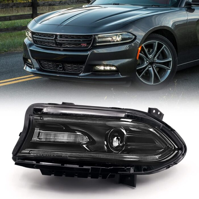 lh headlight for dodge charger