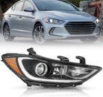 passenger side info for headlight for hyundai elantra 2017 2018