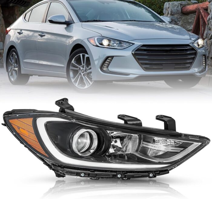 passenger side info for headlight for hyundai elantra 2017 2018