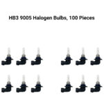 (100 Pieces) HB3 9005 Halogen Headlight Bulbs