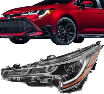 Headlight Assembly For 2020-2021 & 2022 Toyota Corolla SE XSE XLE