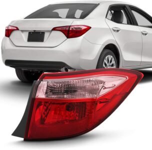 Outer Tail Light For 2017-2018 & 2019 Toyota Corolla SE XSE XLE
