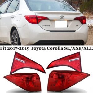 Inner Tail Light For 2017-2018 & 2019 Toyota Corolla SE XSE XLE