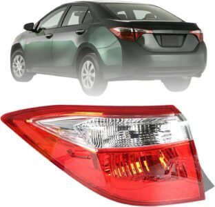 Outer Tail Light For 2014-2015 & 2016 Toyota Corolla Driver (Left) Side