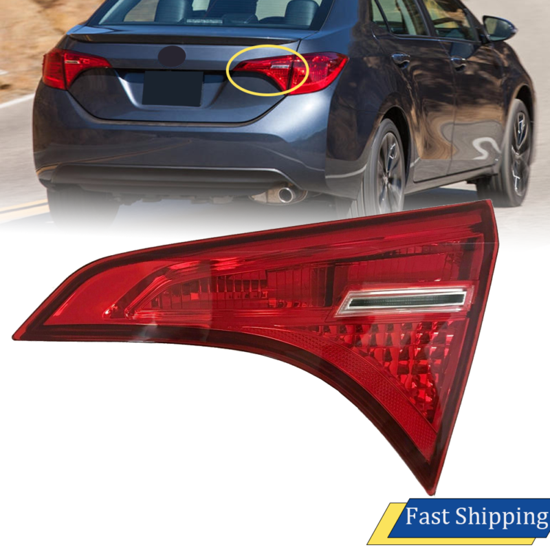 Inner Tail Light For 2017-2018 & 2019 Toyota Corolla L LE CE