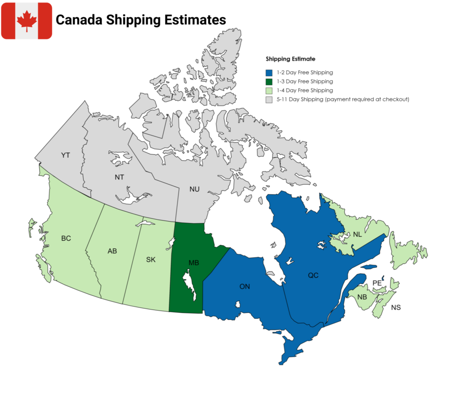 Canada shipping info for headlight for chevrolet cruze 2016 2017 2018