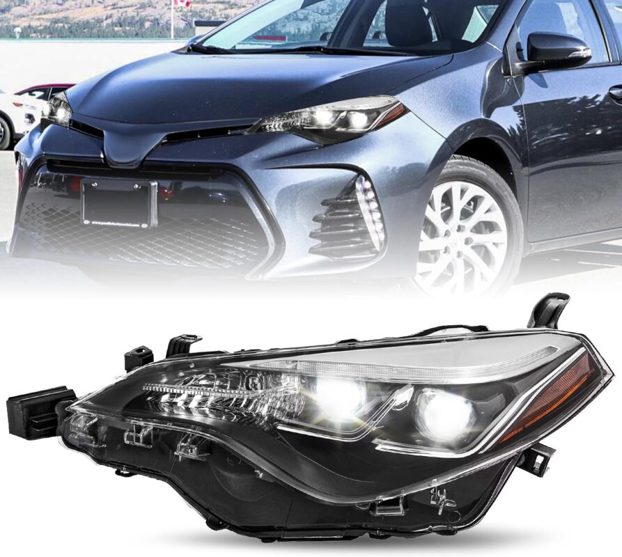 Headlight for 2017-19 Toyota Corolla SE RH