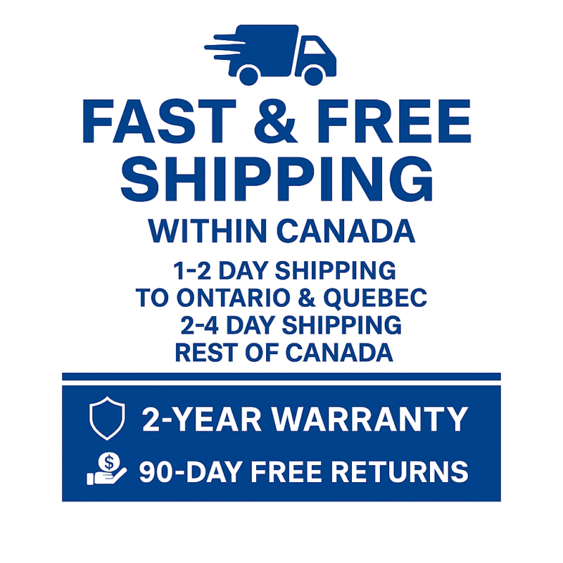 shipping, warranty and return info