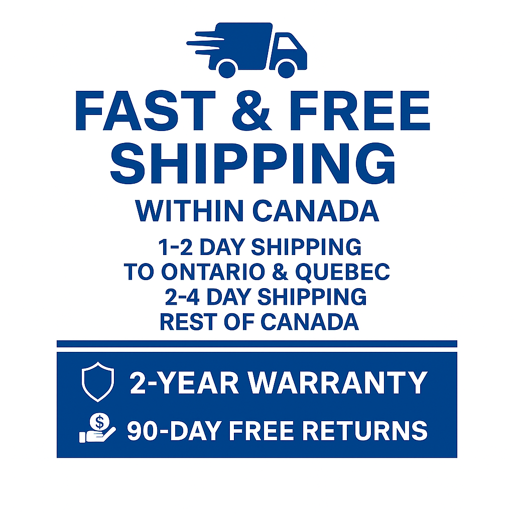 shipping, warranty and return info
