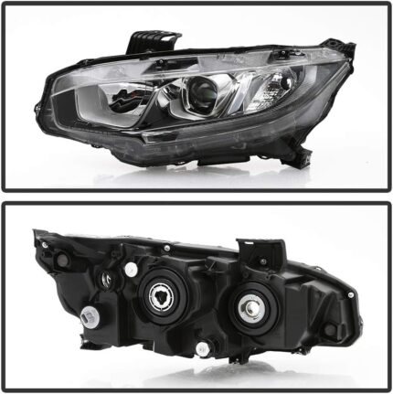 back of pair of infograph for headlight for honda civic