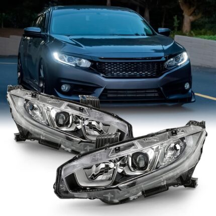 pair of headlight for honda civic