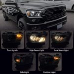 Headlights for Dodge Ram 1500 2019-2023 | Shayan Auto Parts | Car Parts Online